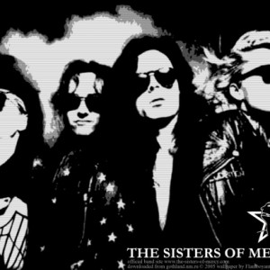 The Sisters Of Mercy play a gig at Columbiahalle, Berlin, March 1st 2011