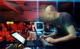 Monolake plays in the Recombinant Media Labs CineChamber as part of CTM.11