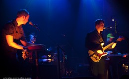 Nias play a gig at Lido, Berlin, supporting Fujiya & Miyagi on March 10th 2011