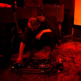 Jochen Arbeit plays a gig at HBC, Jan 28th 2012
